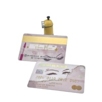 Carte de visite en plastique de taille carte de crédit avec impression de logo personnalisé et numéro en relief or/argent