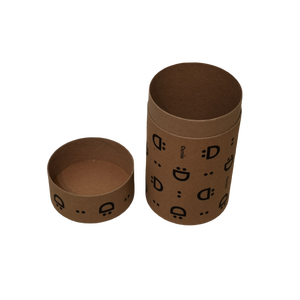 Boîte d'emballage de tube de papier kraft personnalisé de haute qualité emboutissage de disparition impression matériaux recyclés 105dia X190mm emballage ensoleillé - Product Image 6