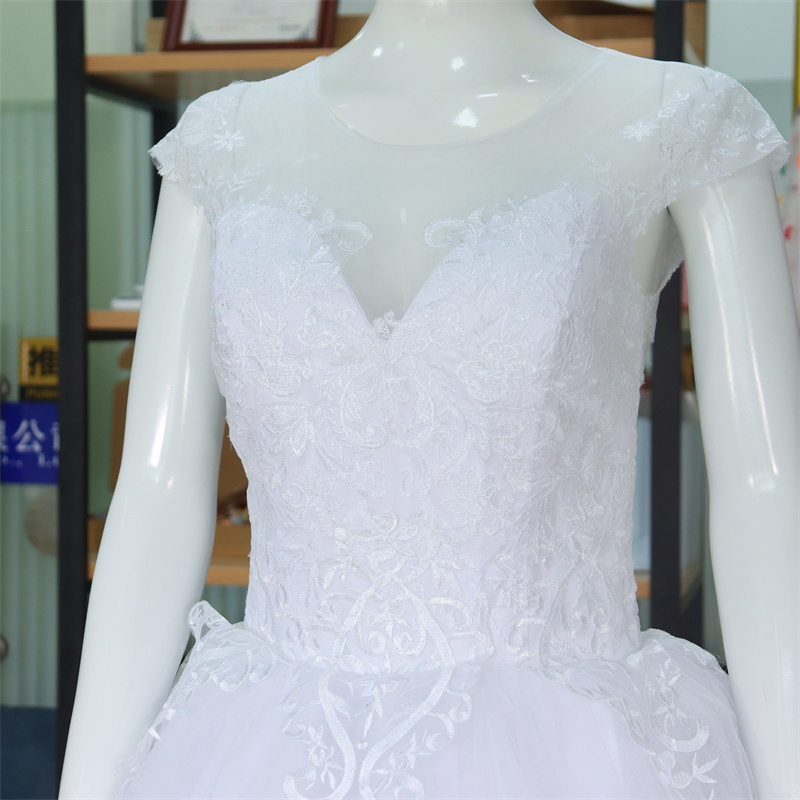 white wedding dress for women light blue