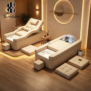 Sillón de Lavacabezas de Alta Gama para Spa Capilar, Reclinable, con Elevación Eléctrica, para Pedicura y Spa Japonés, para Salón de Belleza - Product Image 1