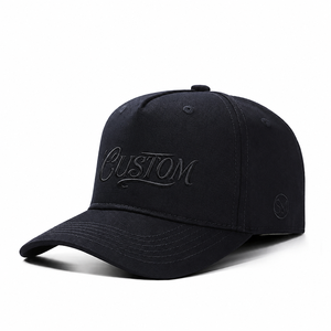 Manufacturers OEM Custom Embroidery Logo Casual 5 Panel Baseball Cap Sport Leisure Style For Apparel Brands - Product Image 1