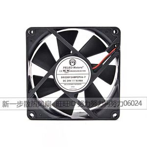 Ventilateur CC sans balais Pelko Motors D9226Y24BPCP1b-7 24V 0.48A à haut débit d'air pour refroidissement par onduleur - Product Image 1