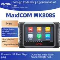 Alat diagnostik mobil Autel MaxiCOM MK808S OBD2, alat pemindai aktif pembaca kode tes aktif OBD 2 2025