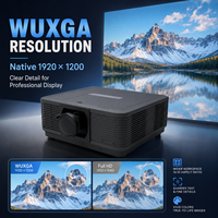 Projecteur laser double couleur 3LCD WUXGA 10000 ANSI Lumens pour projection en fusion de images sur grand écran