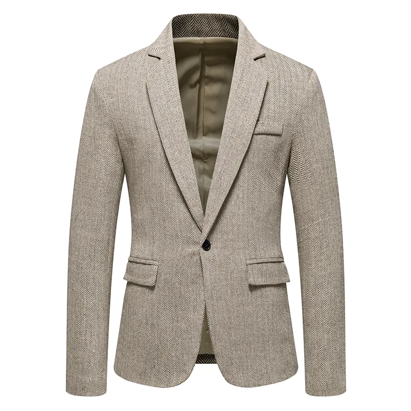 Factory Directly Wholesale Breathable Anti-shrink Wedding Slim Suit Jacket Man