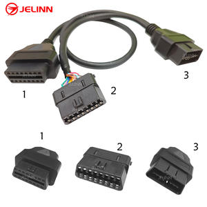 <span class=keywords><strong>สาย</strong></span><span class=keywords><strong>แยก</strong></span>สัญญาณ <span class=keywords><strong>OBD2</strong></span> J1962 OBDII OBD 2 แบบ Y พร้อมขายึดติดตั้งได้หลายแบบสำหรับรถยนต์ทุกยี่ห้อ - Product Image 6