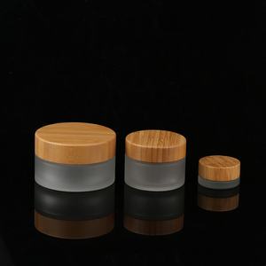 Glass Jar With Bamboo Lid Glassglass 5g Glass Jar With Bamboo Lid For Cosmetic Cream Jar Food Without Plastic Inner