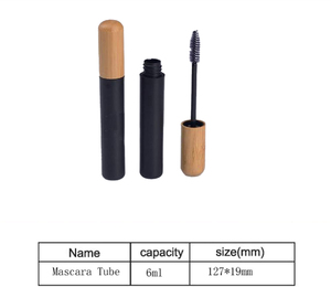 หลอดบรรจุภัณฑ์เครื่องสำอางแบบรีฟิลสำหรับมาสคาร่า ลิปกลอส อายไลเนอร์  ทำจากไม้ไผ่  แบบขันเกลียว  เป็นมิตรต่อสิ่งแวดล้อม ย่อยสลายได้ทางชีวภาพ - Product Image 4