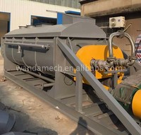 Secador de paletas huecas industrial con aprobación CE, multiusos para lodos, productos químicos y procesamiento de alimentos, con calentamiento eléctrico de alta eficiencia.