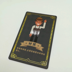 Jeu de cartes à jouer de jeu de table adulte de vente chaude-jeu de meurtre de <span class=keywords><strong>loup</strong></span>-<span class=keywords><strong>garou</strong></span> épais et incassable - Product Image 6