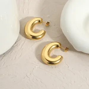 Pendientes de plata de primera ley con forma de foto para mujer, aretes, plata esterlina 925, zirconia, circonita, zirconita, color dorado, tamaño grande