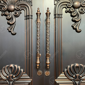 Ingresso turco ingresso in acciaio Porte esterne Porte blindate a <span class=keywords><strong>doppia</strong></span> foglia di tacchino - Product Image 5