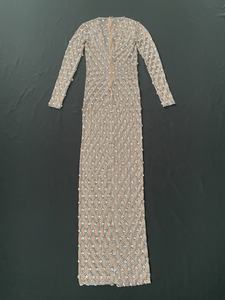 Vestidos Mujer zarif elmas kat uzunluk ziyafet gece elbisesi seksi gece kulübü uzun elbise kadın Bodycon akşam balo kıyafetleri - Product Image 4