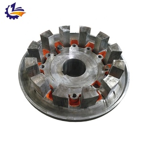 Custom Forged Alloy Steel Elastic Drive Shaft Coupling Flexible Coupling Rubber Block Coupling - Product Image 2