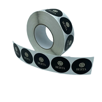 Conception privée imprimée personnalisée autocollant étanche en vinyle auto-adhésif rouleau de papier fabricant logo étiquette autocollants pour bougie utiliser