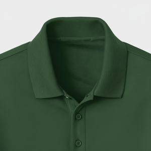 Polo de poliéster para hombre con logotipo personalizado, transpirable, fresco, de secado rápido, tela, verano, trabajo, bordado, parches, botón, camisetas de Golf de talla grande - Product Image 1