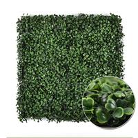Mur vert artificiel EG-G409 haie de buis artificielle fausse plante mur d'herbe pour la décoration de jardin