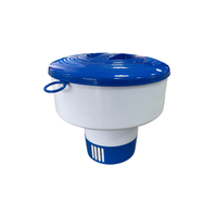 Distributeur de chlore flottant extensible avec sac pour comprimés de 3"