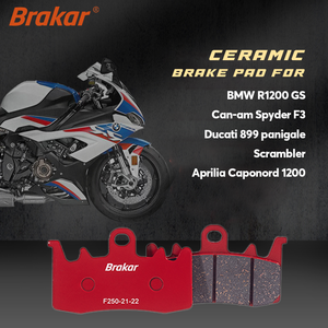 Pastilla de freno delantera de cerámica de alta calidad Brakar F250 para BMW R1200 <span class=keywords><strong>Ducati</strong></span> 899 nueva condición Motorcycl - Product Image 2