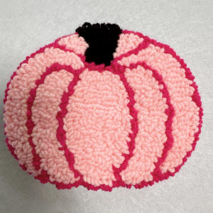 2025 Halloween décoration fait à la main crier fantôme poinçonné aiguille caboteur artisanat tasse tapis pour cadeaux promotionnels - Product Image 5