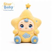 Jouet en peluche interactif et vocal pour enfants : compagnon doux, expressif et articulé