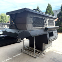 Camper de haute qualité personnalisable à coque rigide pour pick-up, idéal pour le camping en plein air et hors route