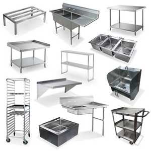 อุปกรณ์ร้านอาหารเหล็กหลายชั้นแบบเรียบง่าย พร้อมการป้องกันการกัดกร่อนและพื้นผิวที่ทาสี - Product Image 1