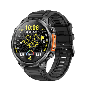 MK100 GPS Smart <strong>Watch</strong> <strong>With</strong> Flashlight 1.7Inch 10M Waterproof <strong>Compass</strong> Outdoor Air Pressure Men Health Smartwatch 2026 - Product Image 4