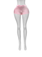Nouveauté Été 2025 Think – Leggings de sport décontractés brillants et élastiques pour femme, shorts de cyclisme en satin couleur unie, 100 % coton doux