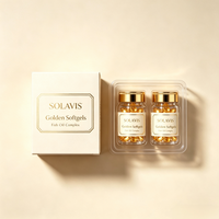 Étiquettes personnalisées de luxe en feuille d'or imperméables pour compléments alimentaires, autocollants haute définition pour bouteilles de vitamines pour l'emballage de produits de santé