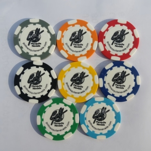 Jetons <span class=keywords><strong>de</strong></span> <span class=keywords><strong>poker</strong></span> 500 pièces ABS 11,5g Bord lisse Ne blessera pas les mains - Product Image 1