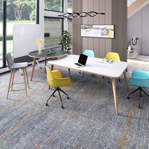 โต๊ะประชุม เฟอร์นิเจอร์สำนักงานสมัยใหม่ โต๊ะประชุมคณะกรรมการพร้อมเก้าอี้ - Product Image 3