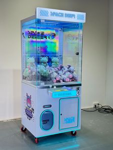 Équipement <span class=keywords><strong>de</strong></span> jeu d'arcade <span class=keywords><strong>de</strong></span> bureau attrayant pour les zones d'activités pour enfants, mini-machine à griffes portable à monnayeur - Product Image 6