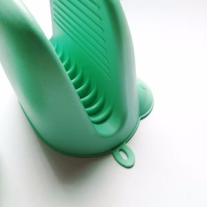 Guanti isolati in <span class=keywords><strong>Silicone</strong></span> per uso alimentare in cotone lungo materiale aramidico per cottura forno protezione barbecue industriale - Product Image 5