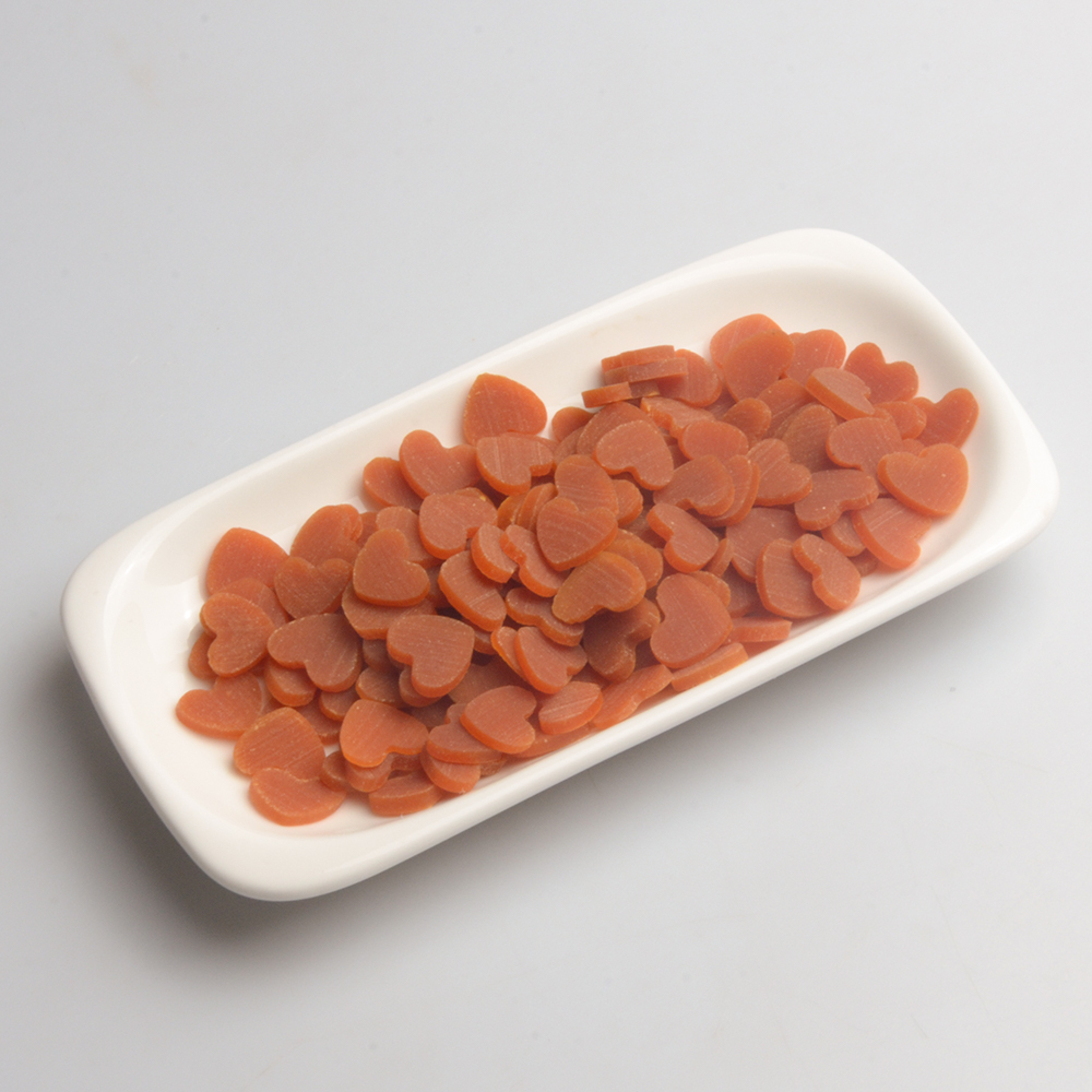 Salmon Granule in Heart Shape