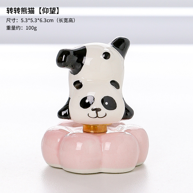 Panda girando [mirando hacia arriba]