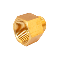 YOD Connecteur en laiton CNC personnalisé, adaptateur mâle à souder, raccord de plomberie en cuivre brasé, universel eau/gaz 1/4 pouce NPT