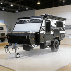 Ecocampor - Remolques de Viaje Modernos y Ligeros al por Mayor, Capacidad para 3 Personas, Muebles Versátiles, <span class=keywords><strong>Caravana</strong></span> Todoterreno de 16 pies en Venta - Product Image 1