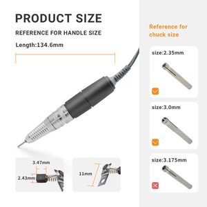 ลดราคา! หัวเจียร์ทำเล็บมืออาชีพ UP200 คุณภาพสูง ความเร็ว 35000 รอบต่อนาที - Product Image 3