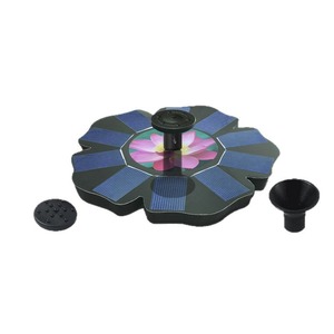 Jovtop Solar <b>Floating</b> Fountain 24V <b>Plastic</b> Garden Water Feature Combo Spray Low Pressure Pond Decor - Product Image 5
