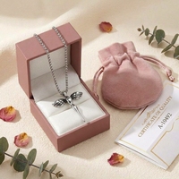 Collier pendentif aile d'ange vintage pour femme, design personnalisé, chaîne en acier inoxydable, vente en gros