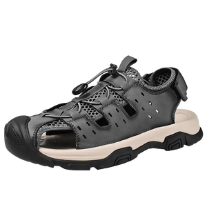 Nouvelles Arrivées Sandales d'été sportives en PU pour homme, respirantes, antidérapantes, pour l'extérieur, l'escalade et le <span class=keywords><strong>camping</strong></span>, à bout fermé - Product Image 3