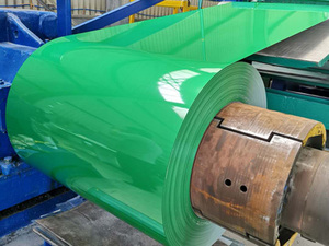 Màu tráng cuộn dây thép prepainted 0.4mm-0.25mm Độ dày tấm lợp ppgi màu tráng cuộn dây thép mạ kẽm ppgi - Product Image 5