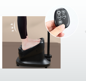 Masajeador de Pies Multifuncional, Plataforma Vibratoria con Control de Tiempo y Control Remoto Inalámbrico, Negro - Product Image 2