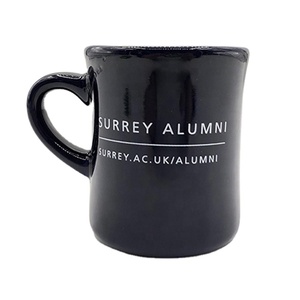 <b>Large</b> Straight Shape <b>Cup</b> Black Matte Glazed Stoneware Ceramic Mug - Product Image 6