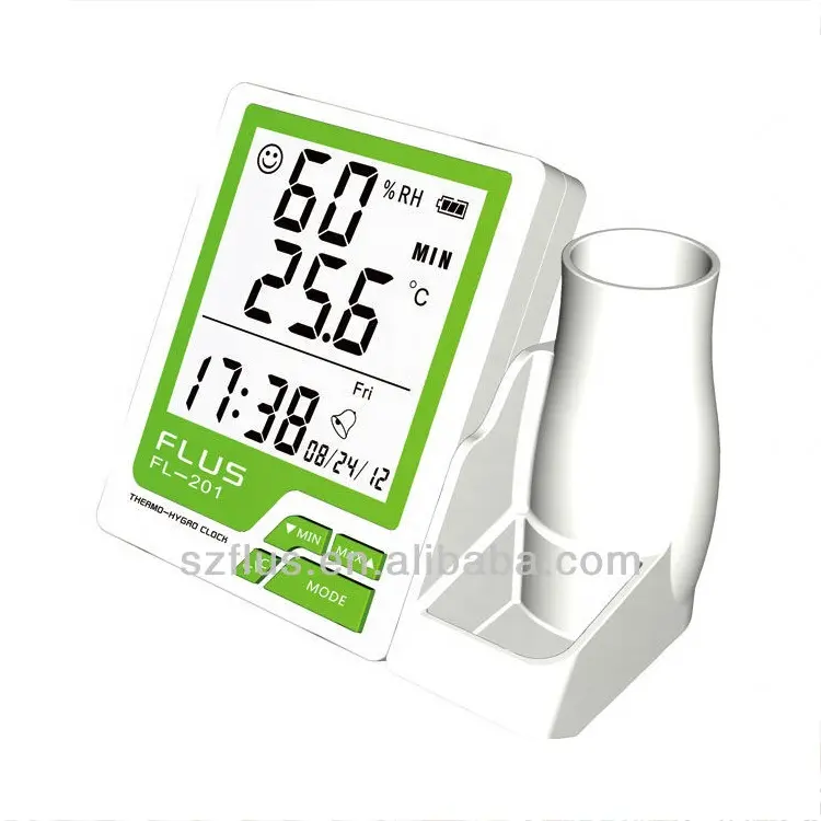 FL-201 225g Indoor And Outdoor Portable Digital Thermometer Weather Station Meter