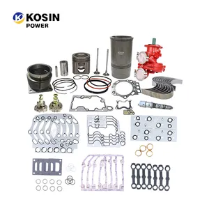 Genuine QSK38 QSK45 QSK60 Liner piston kit gasket injector water pump crankshaft camshaft for Cummins diesel Engine Parts