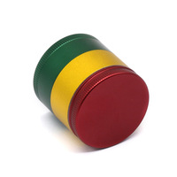 Nouveau modèle 2026, moulin à herbes et épices en aluminium avec grande ouverture pour herbes aromatiques, forme élégante, rouge, or, vert, 40 mm, pour tabac