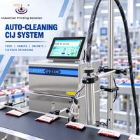 Machine de marquage à jet d'encre continu IPS-C240 CIJ – Imprimante simple pour date d'expiration, date de production et codage par lots