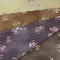 Tissu imprimé numérique 100 % coton à motifs floraux variés, sergé 21S, pour vêtements et robes d'enfants, vendu au mètre